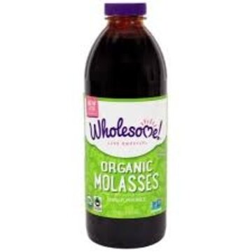 Wholesome Sweeteners Wholesome Sweetener Certified Organic Molasses Quart (12/Cs)