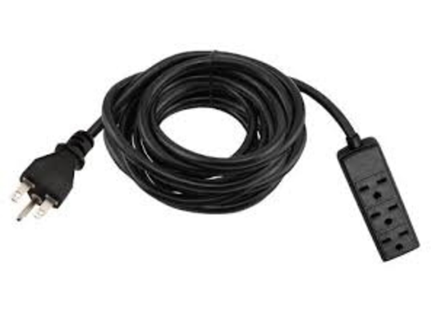 Power All Power All 240 Volt 12 ft Extension Cord w/ 3 Outlet Power Strip - 14 Gauge