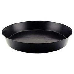 Anderson Die Black Premium Plastic Saucer 20 in (5/Cs)