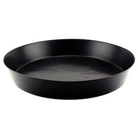 Anderson Die Black Premium Plastic Saucer 20 in (5/Cs)