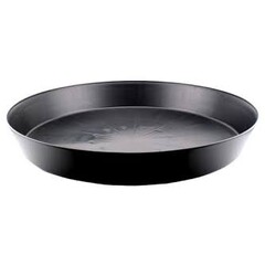 Anderson Die Black Premium Plastic Saucer 25"