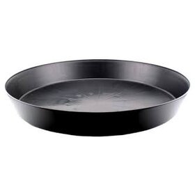 Anderson Die Black Premium Plastic Saucer 25"