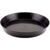 Gro Pro Gro Pro Heavy Duty Black Saucer w/ Tall Sides - 25 in