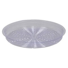 Gro Pro Gro Pro Premium Clear Plastic Saucer 10 in (50/Cs)