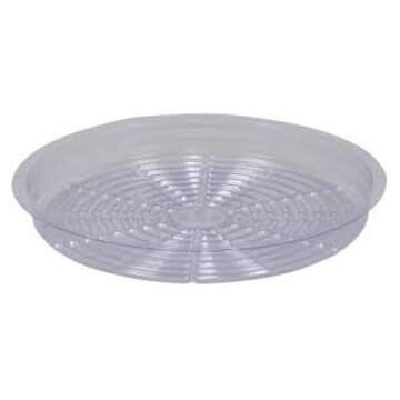 Gro Pro Gro Pro Premium Clear Plastic Saucer 12 in (50/Cs)