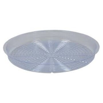 Gro Pro Gro Pro Premium Clear Plastic Saucer 16 in (25/Cs)