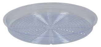 Gro Pro Gro Pro Premium Clear Plastic Saucer 16 in (25/Cs)