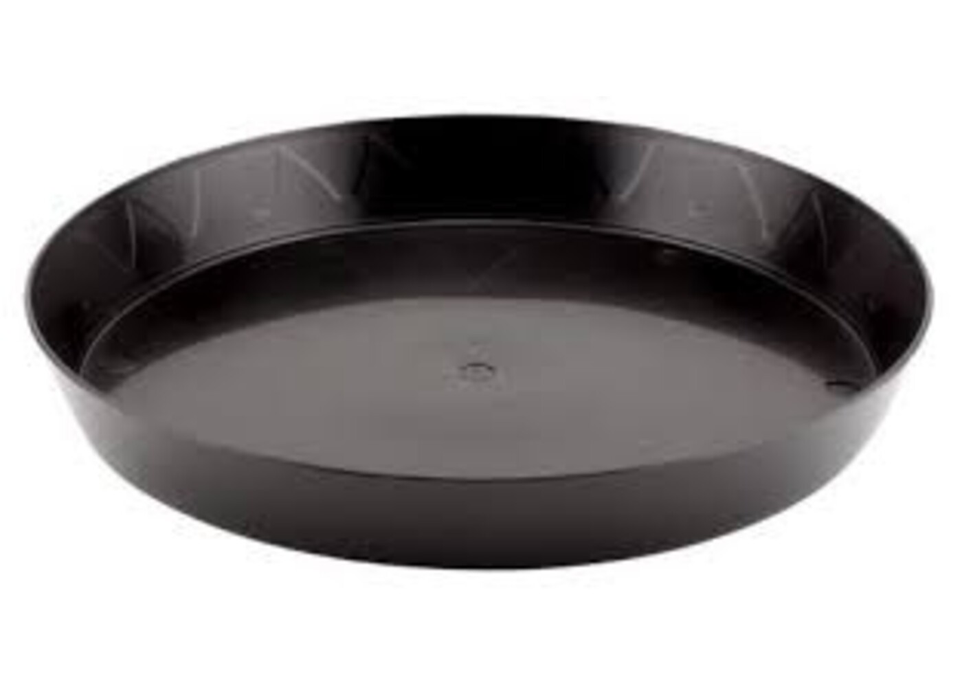 Gro Pro Gro Pro Heavy Duty Black Saucer - 10"