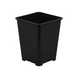Gro Pro Gro Pro Premium Black Square Pot 6" x 6" x 8"