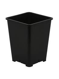 Gro Pro Gro Pro Premium Black Square Pot 6" x 6" x 8"
