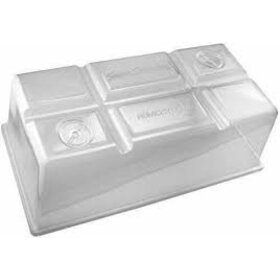 Super Sprouter Super Sprouter Ultra Clear Vented Humidity Dome 7 in w/ Light Tracks (35/Cs)