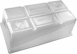 Super Sprouter Super Sprouter Ultra Clear Vented Humidity Dome 7 in w/ Light Tracks (35/Cs)