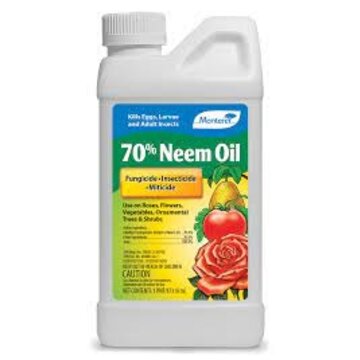 Monterey Monterey 70% Neem Oil Conc. Pint (12/Cs)