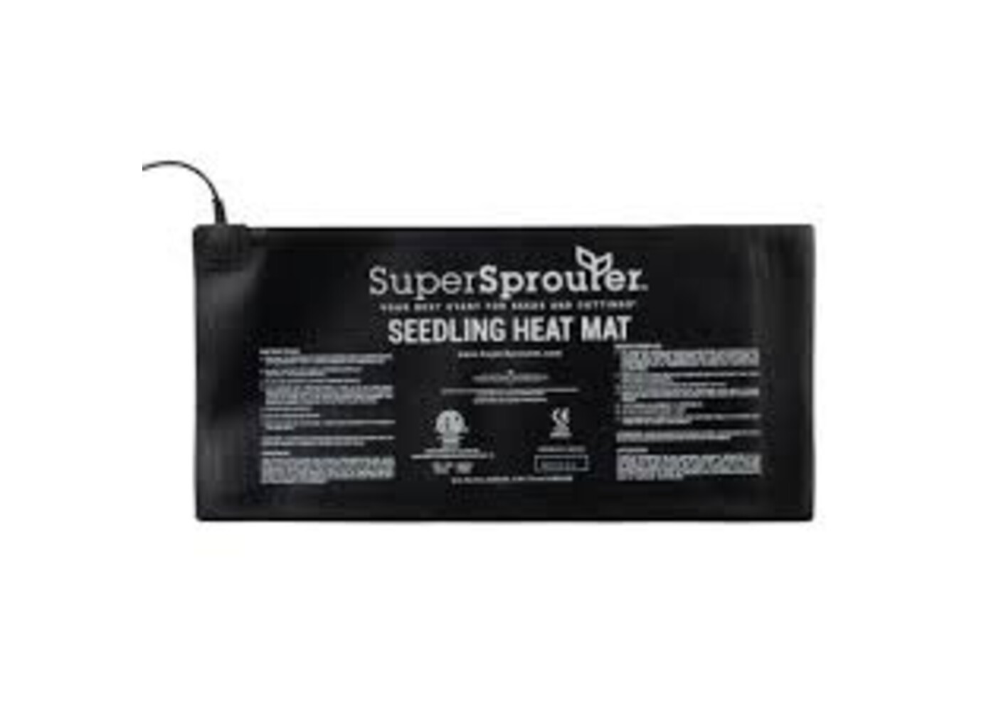 Super Sprouter Super Sprouter Seedling Heat Mat 10 in x 21 in (10/Cs)