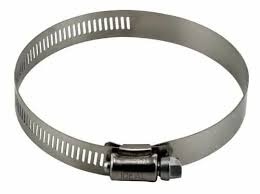 Ideal Air Ideal-Air Stainless Steel Hose Clamps 2/Pack 4"