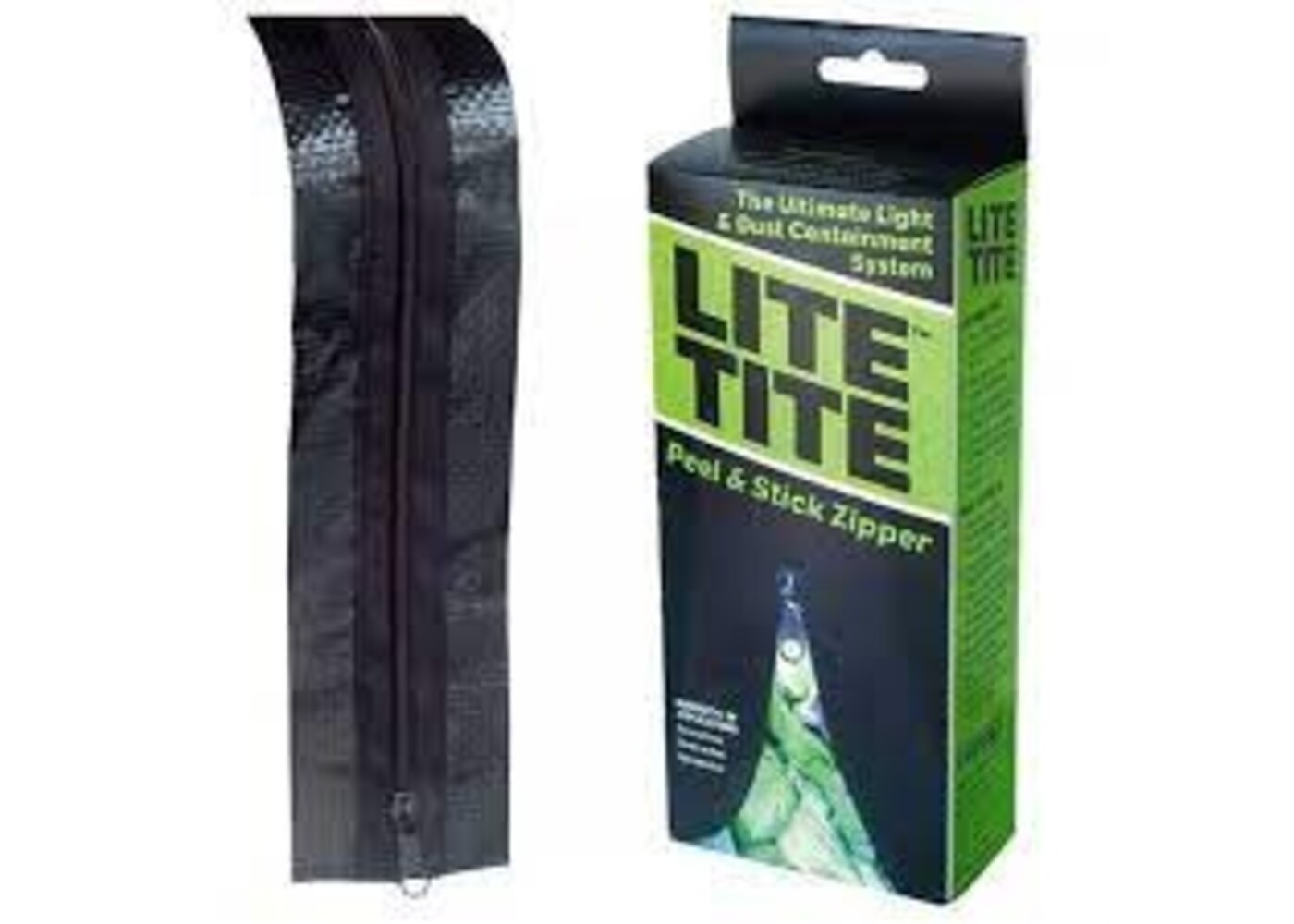 Tarpline Lite Tite Heavy Duty Peel & Stick Zipper (10/Cs)