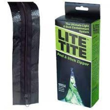 Tarpline Lite Tite Heavy Duty Peel & Stick Zipper (10/Cs)