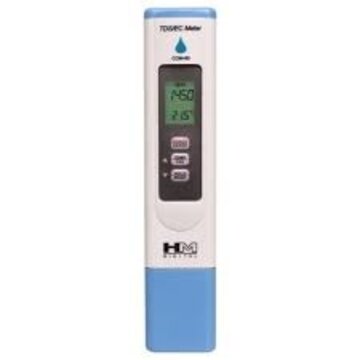 HM Digital HM Digital Water Resistant Ec/TDS Meter w/ Temperature in C/F Hydrotester (Model COM-80)