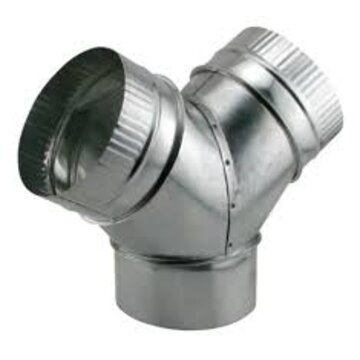 Ideal Air Ideal-Air Wye Branch 6 in x 6 in x 6 in (12/Cs)