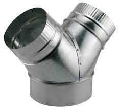 Ideal Air Ideal-Air Wye Branch 8" x 6" x 6"