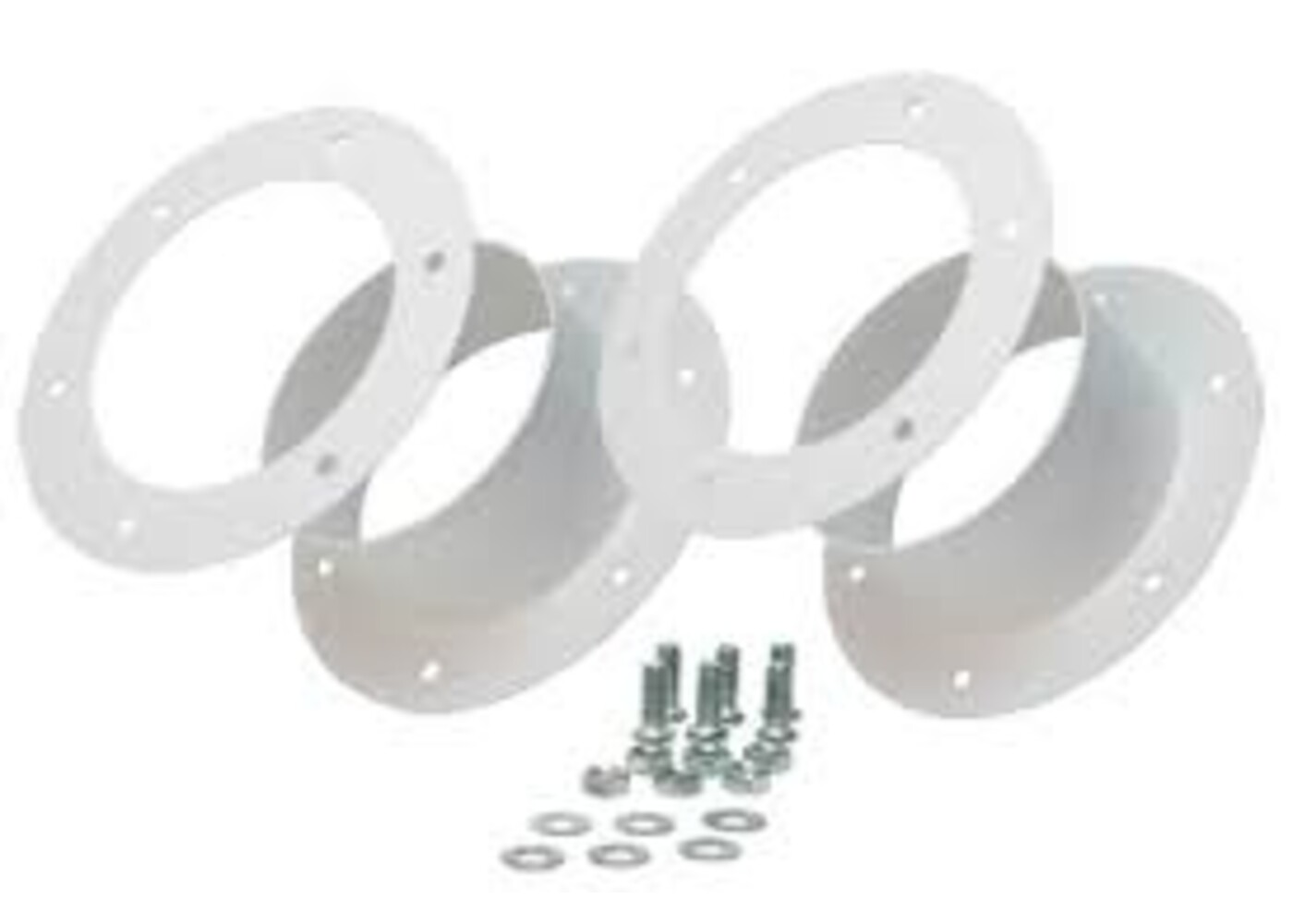 HF Dual 4" Flange Kit