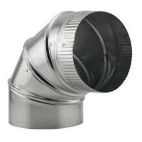 Ideal Air Ideal-Air Adjustable 90 Degree Elbow 6"