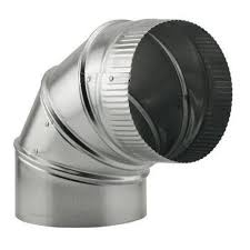 Ideal Air Ideal-Air Adjustable 90 Degree Elbow 6"