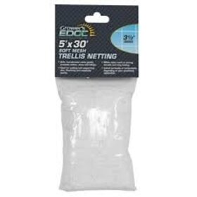 Growers Edge Grower's Edge Soft Mesh Trellis Netting 5 ft x 30 ft w/ 3.5 in Squares (12/Cs)