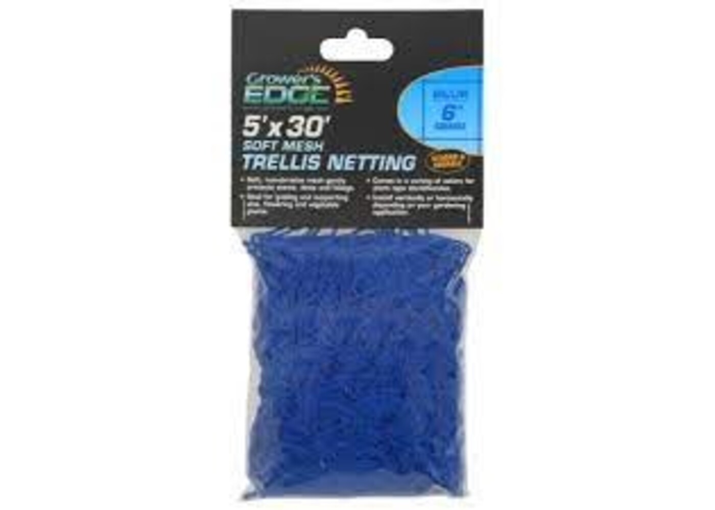 Growers Edge Grower's Edge Soft Mesh Trellis Netting 5 ft x 30 ft w/ 6 in Squares (12/Cs)