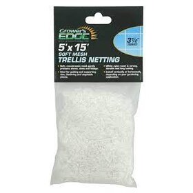 Growers Edge Grower's Edge Soft Mesh Trellis Netting 5 ft x 15 ft w/ 6 in Squares (12/Cs)