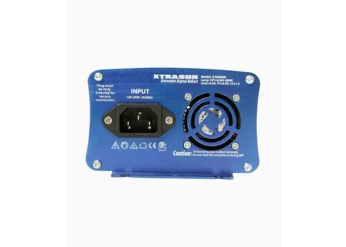 Sun System Power and Lamp Cord Sun System Hard Core HPS 600W Ballast 120/240 Volt
