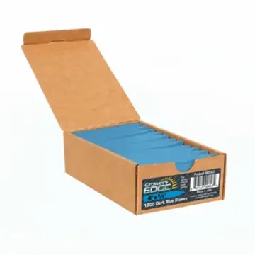Growers Edge Grower's Edge Plant Stake Labels Dark Blue - 1000/Box