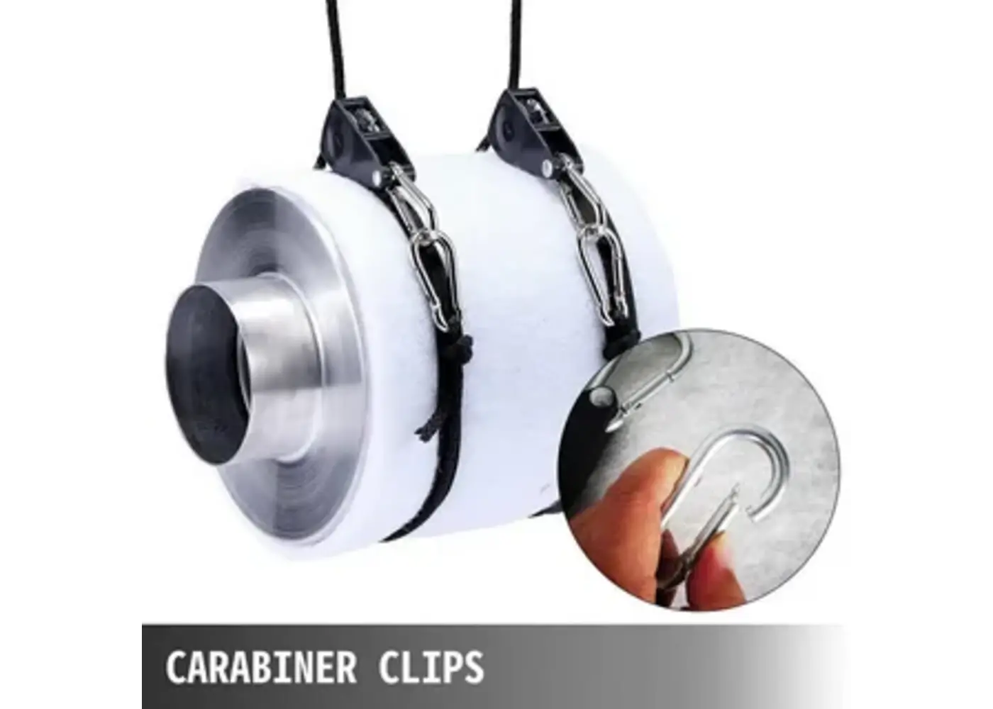 Sun Grip Sun Grip Push Button Light Hanger 1/8 in White -1/Pair (12/Cs)