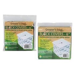 Growers Edge Grower's Edge Block Covers 4"  40/Pack