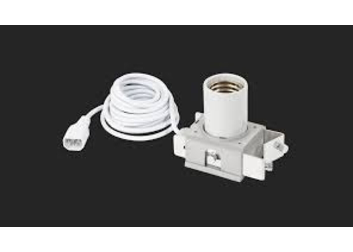 Lighting Components Large Adjust-a-Wing SE to DE Socket Conversion Kit w/ Lamp Cord