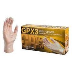 GPX3 Vinyl Gloves Large