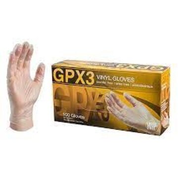  GPX3 Vinyl Gloves Large