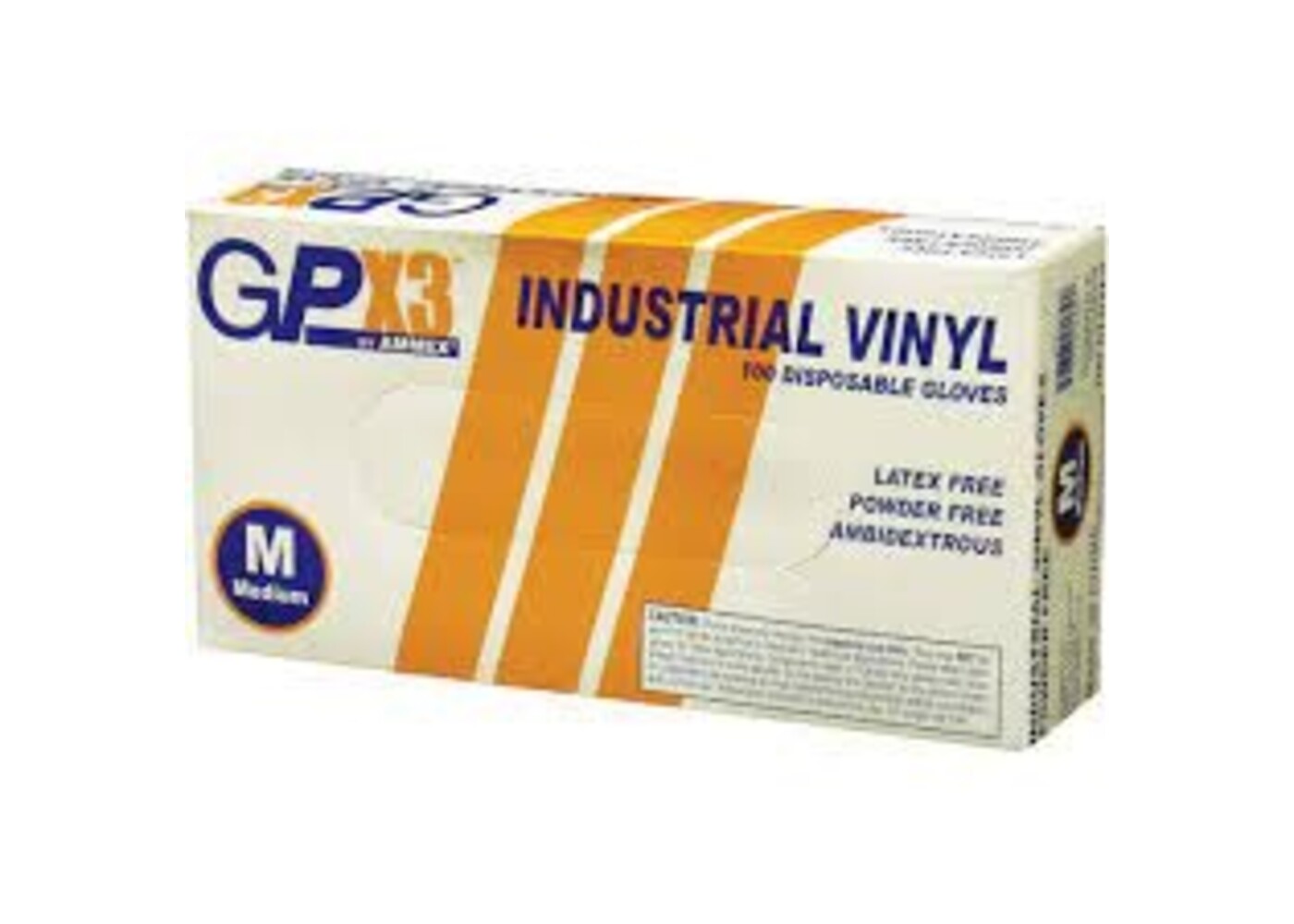 GPX3 Vinyl Gloves Medium