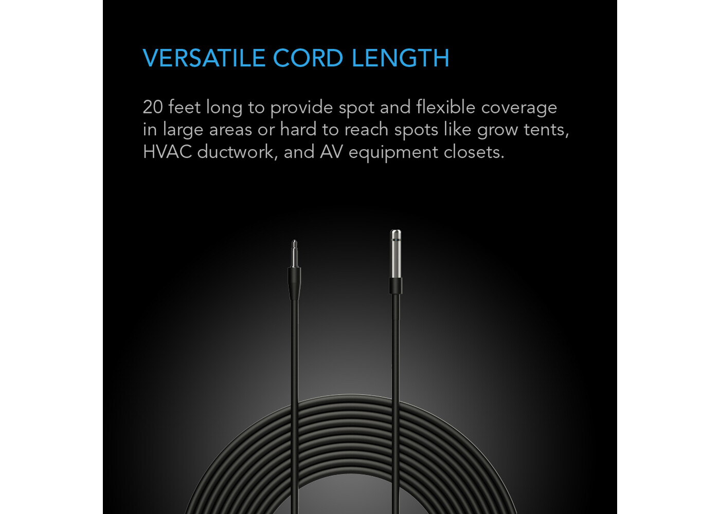 AC Infinity AC Infinity Controller Sensor Probe 20' cord