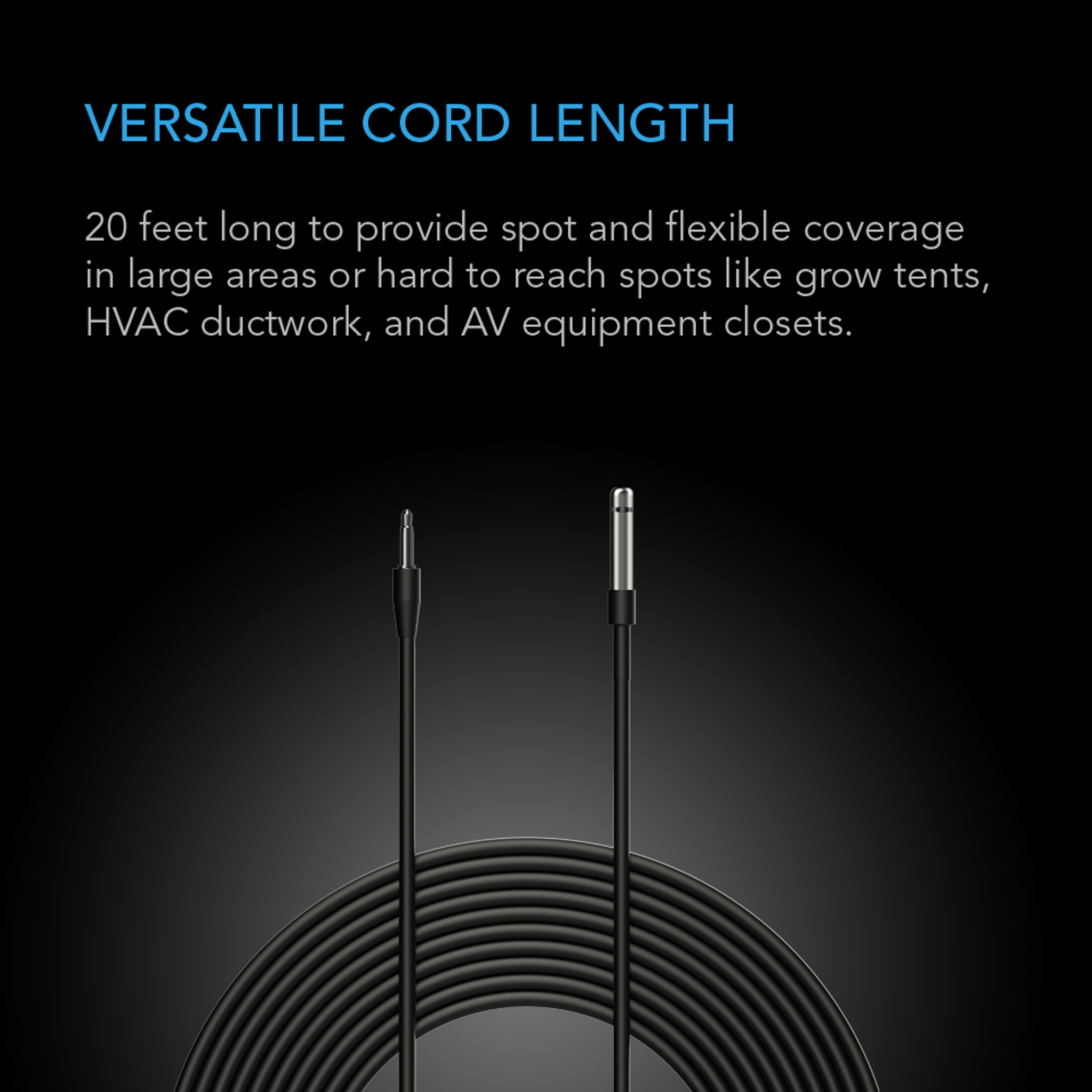 AC Infinity AC Infinity Controller Sensor Probe 20' cord