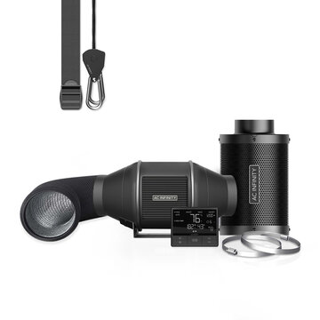 AC Infinity AC Infinity  PRO 4", Inline Fan with Smart Controller, Carbon Filter & Ducting Combo