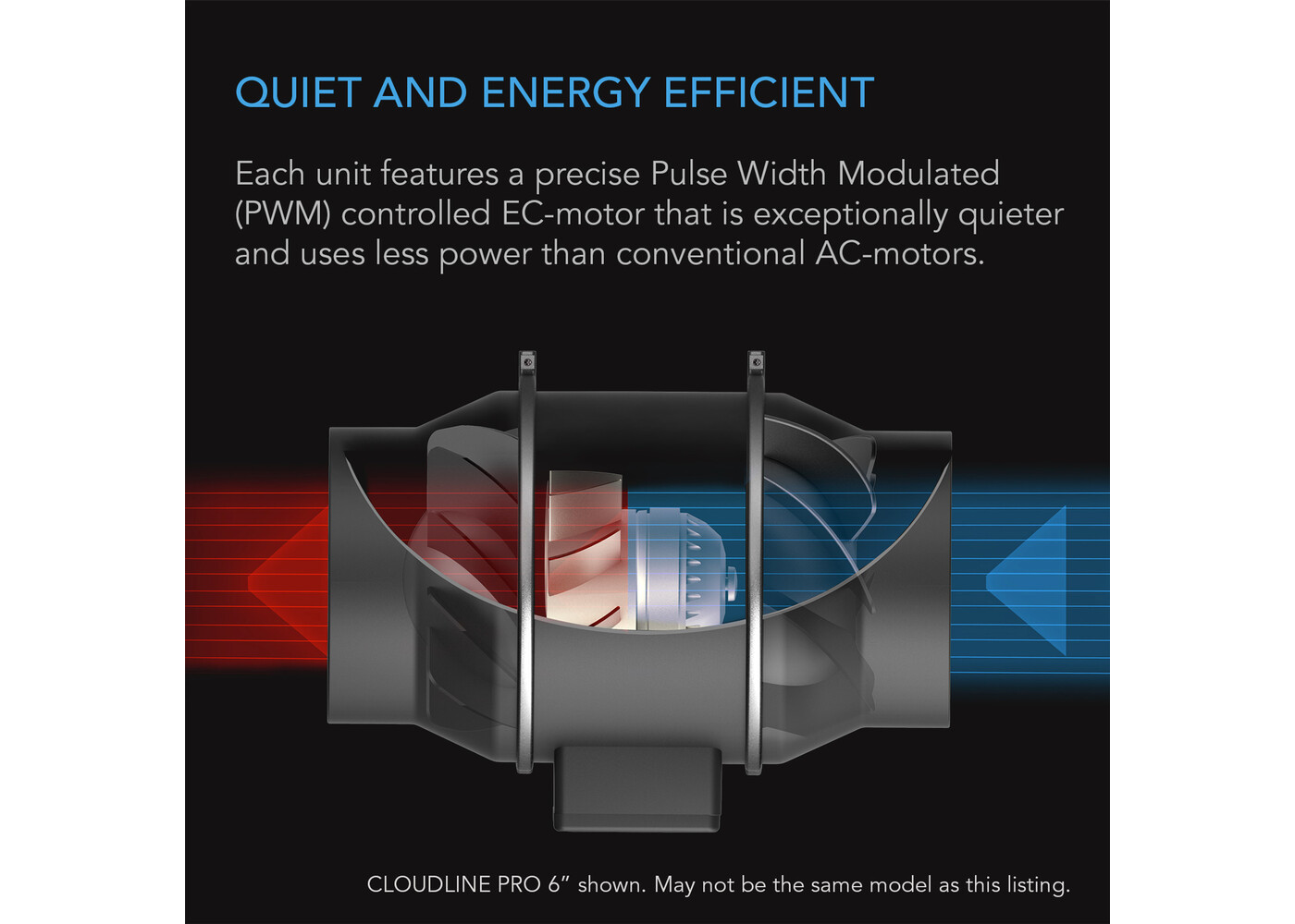 AC Infinity AC Infinity  PRO 4", Inline Fan with Smart Controller, Carbon Filter & Ducting Combo