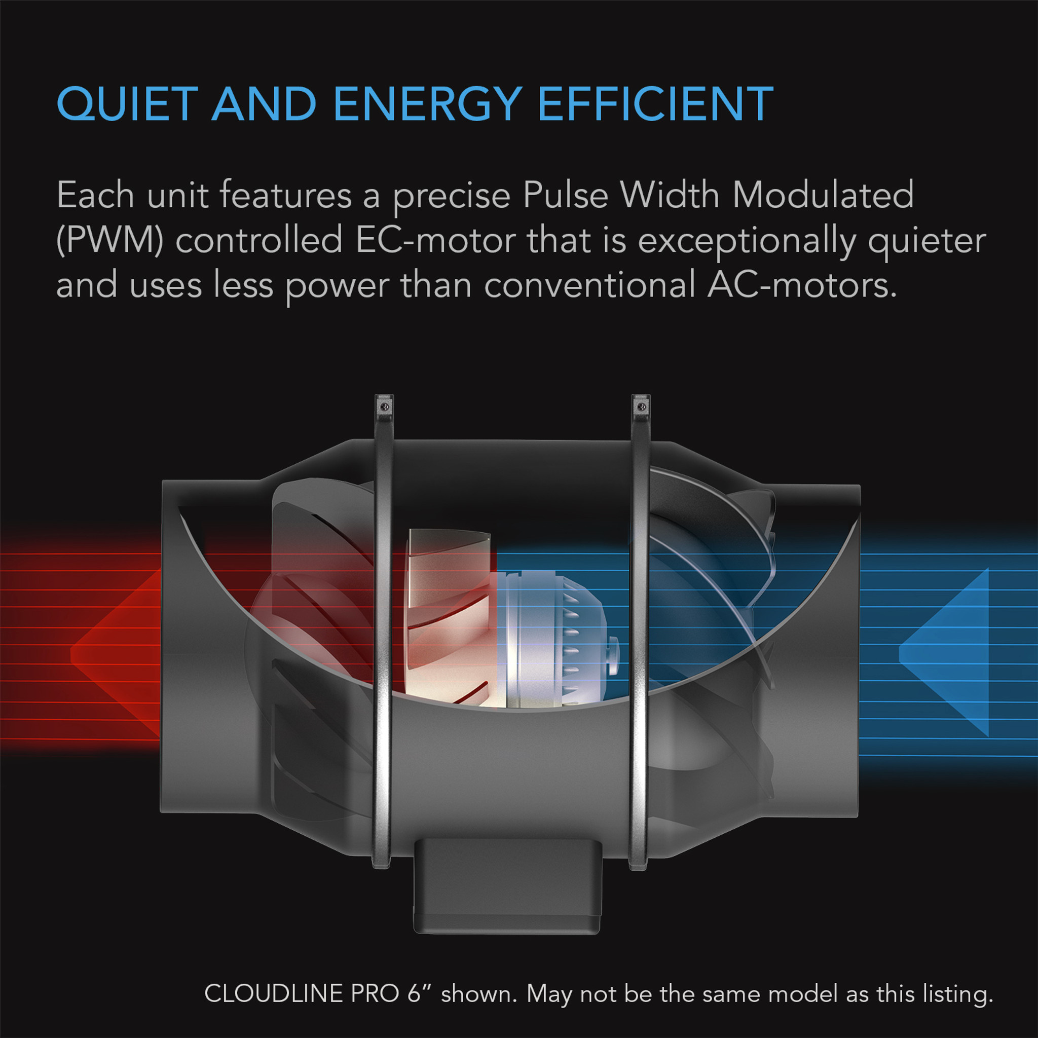 AC Infinity AC Infinity  PRO 4", Inline Fan with Smart Controller, Carbon Filter & Ducting Combo