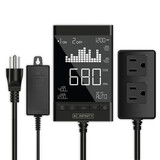 AC Infinity AC Infinity CO2 Controller, Smart Outlet Carbon Dioxide Monitor For CO2 Regulators & Inline Fans