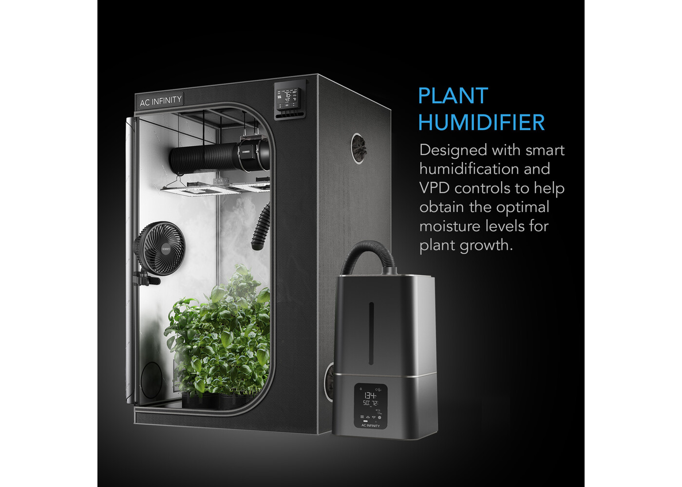 AC Infinity AC Infinity CloudForge T7, Environmental Plant Humidifier