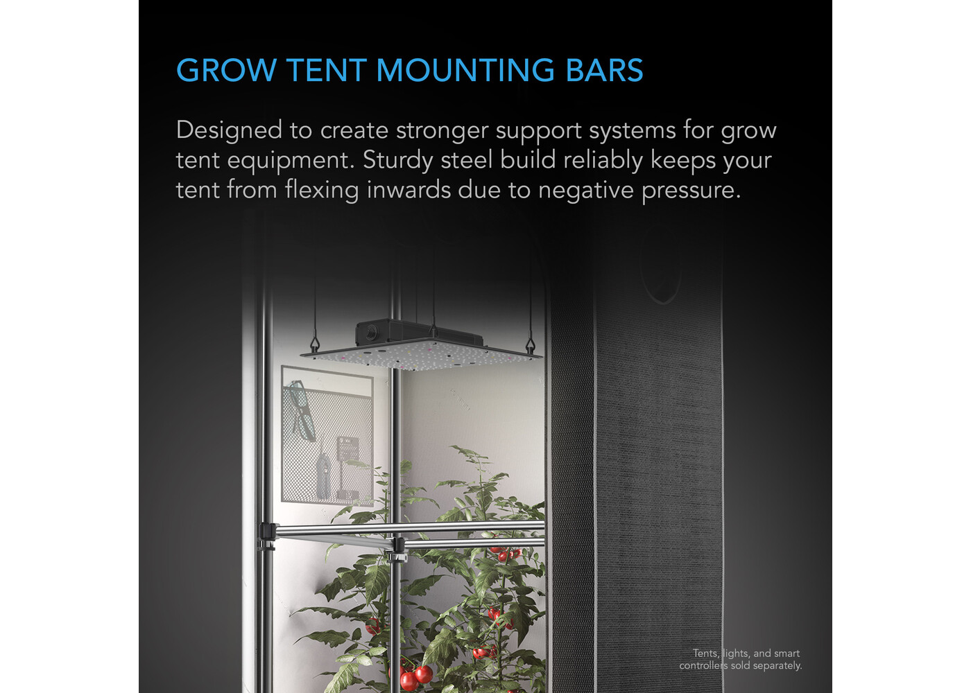 AC Infinity AC Infinity Grow Tent Mounting Bars 5x5