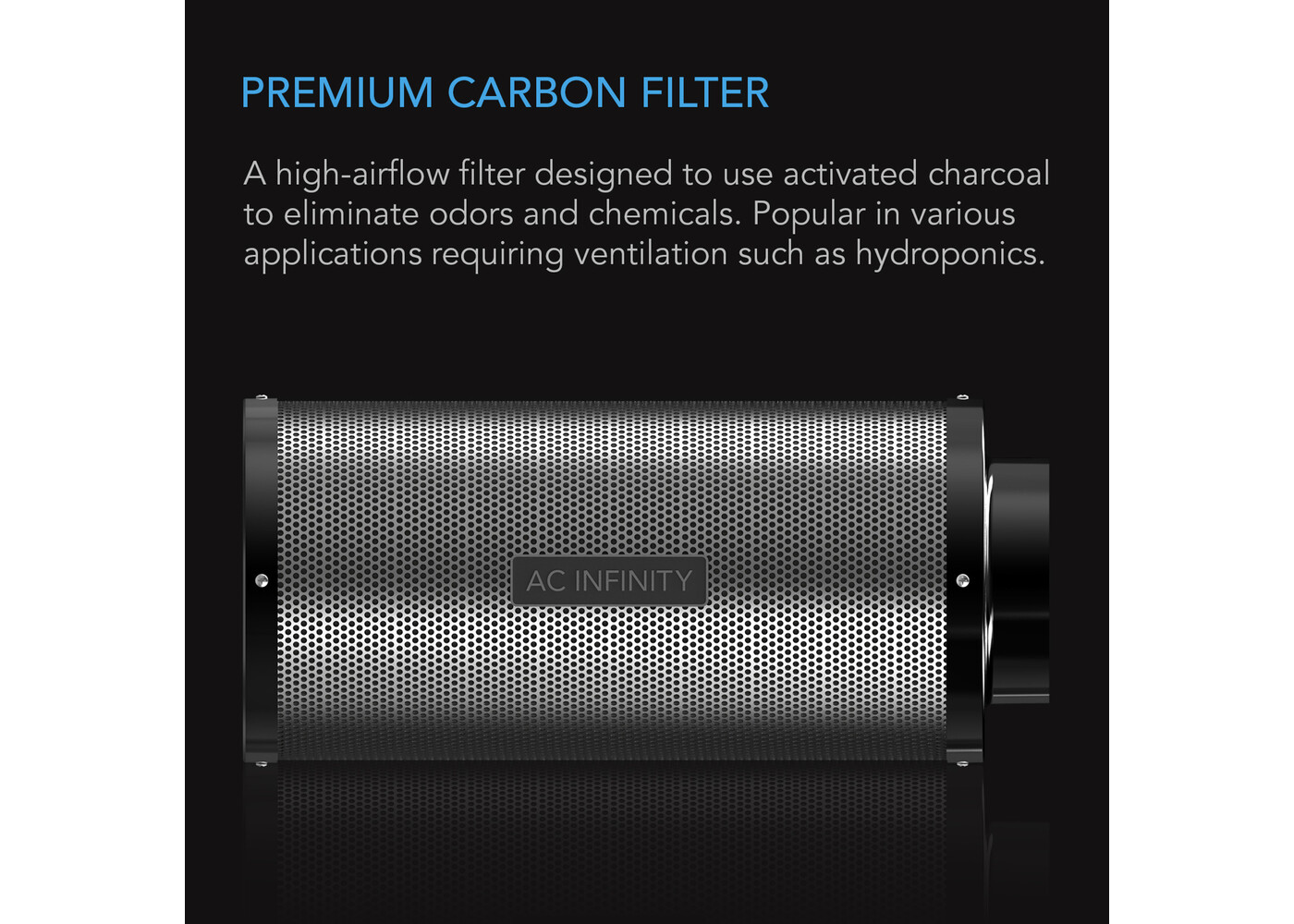 AC Infinity AC Infinity Duct Carbon Filter 10"