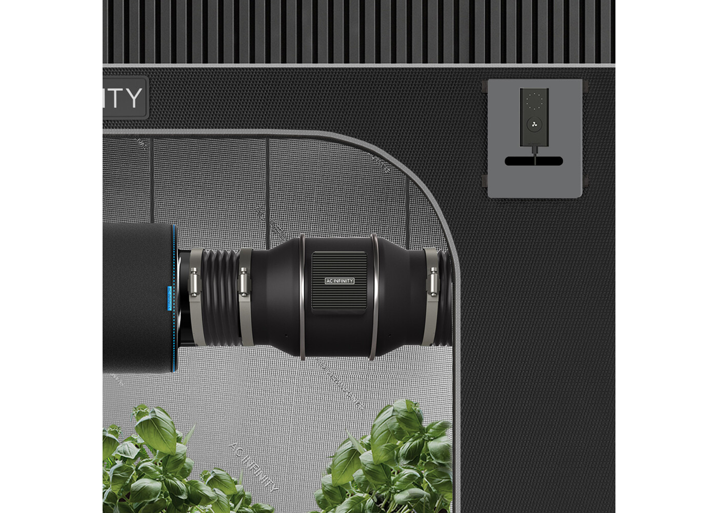 AC Infinity AC Infinity Cloudline S6 6" Inline Duct Fan w/ speed controller