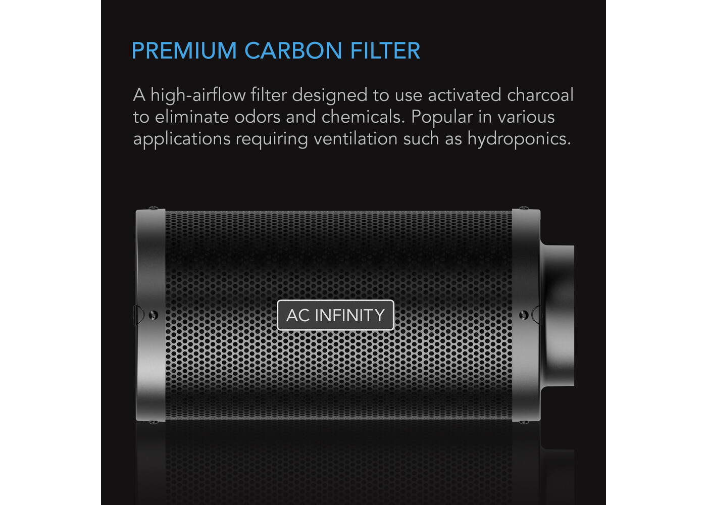 AC Infinity AC Infinity Duct Carbon Filter 4"