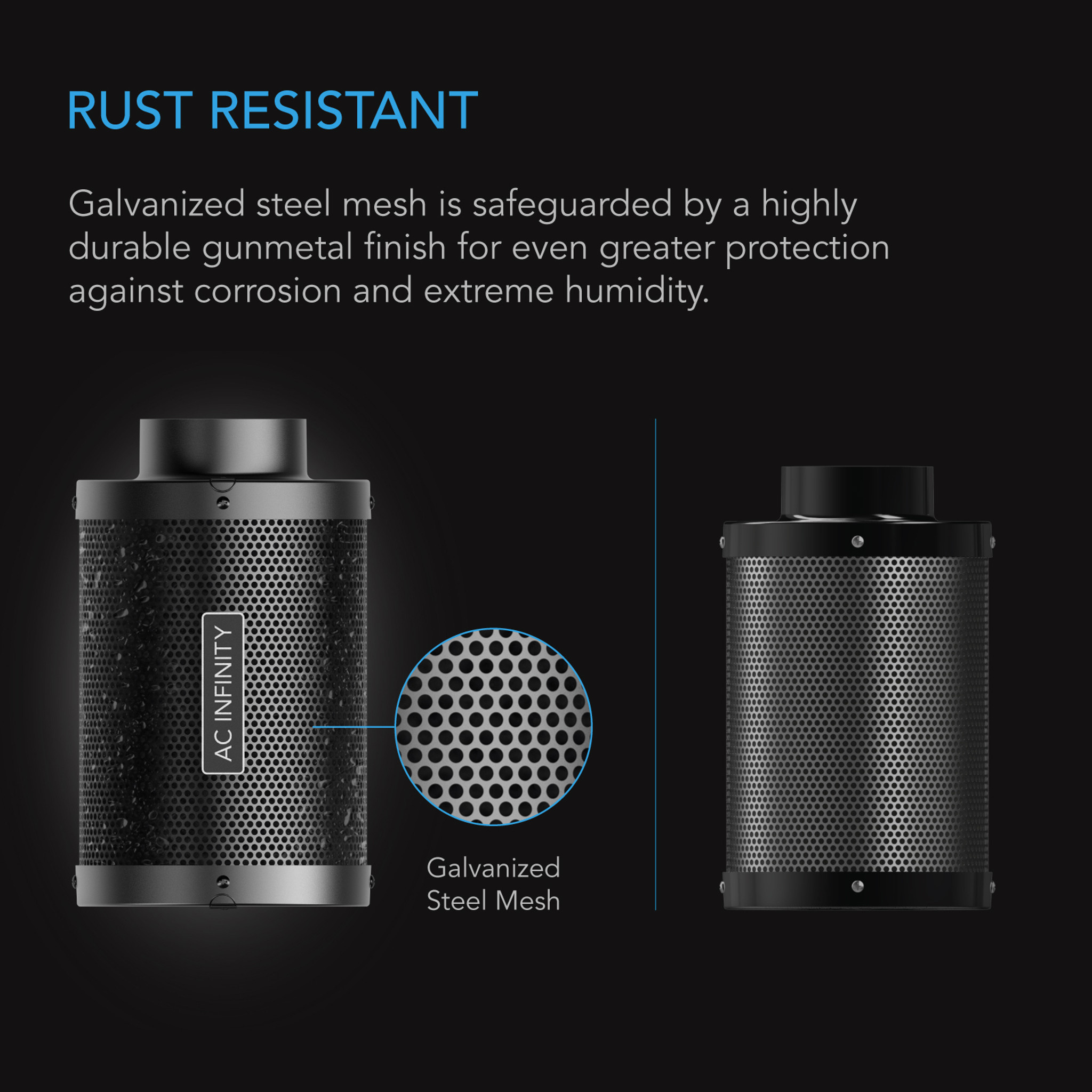 AC Infinity AC Infinity Duct Carbon Filter 4"